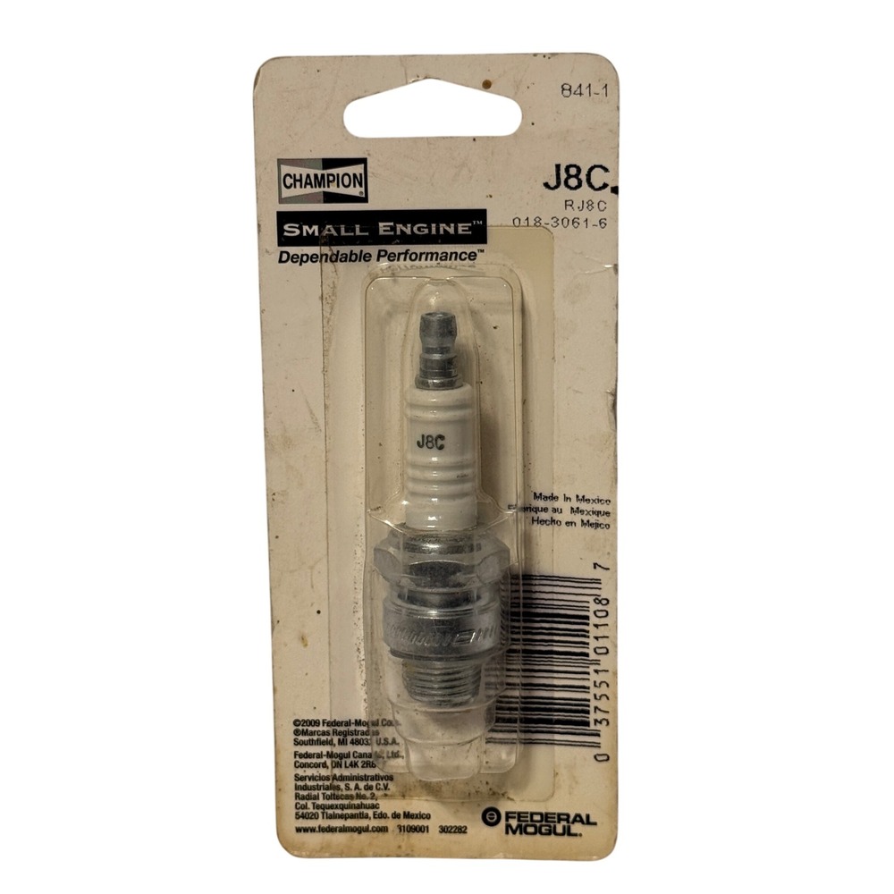 Champion J8C Small Engine Spark Plug 841-1 RJ8C Copper Plus New OE Replacement